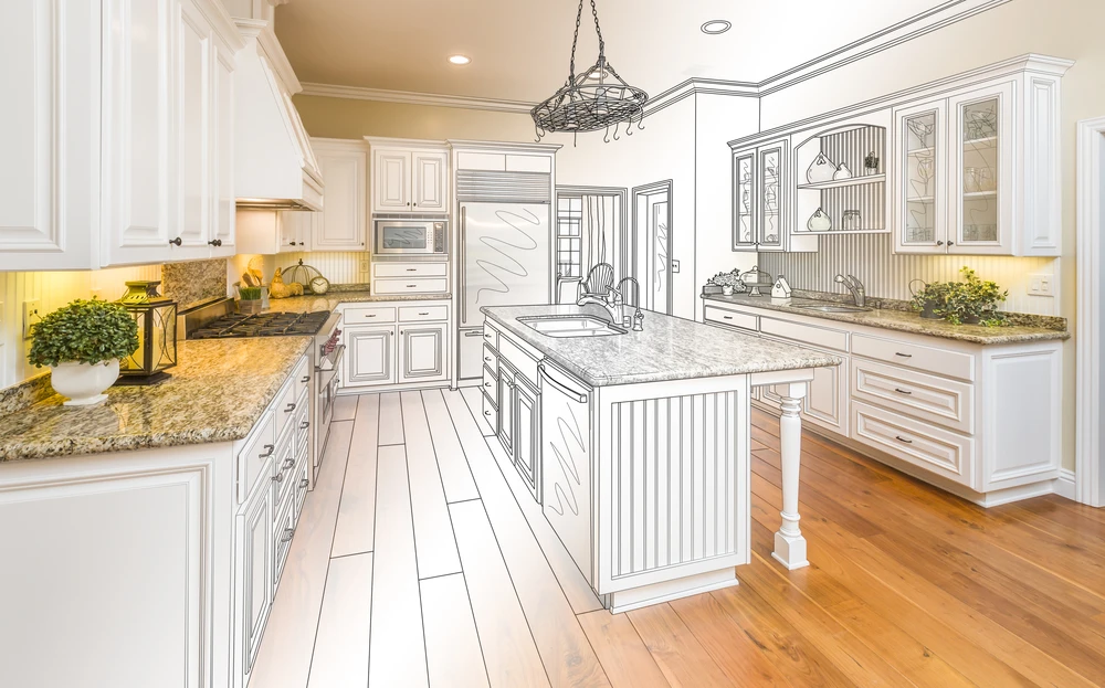 Kitchen redesign drawing
