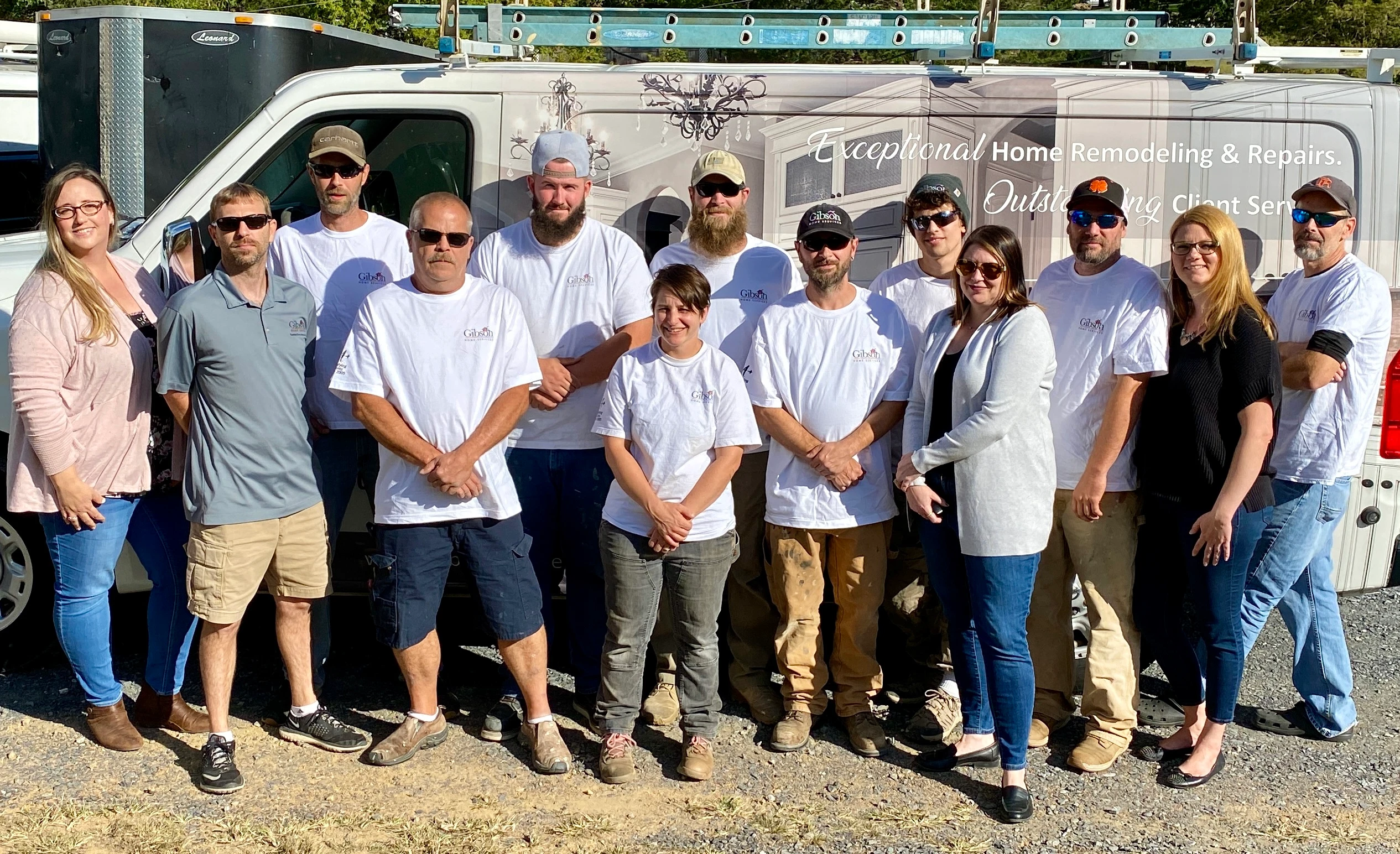 Gibson Homer Service, A group of people