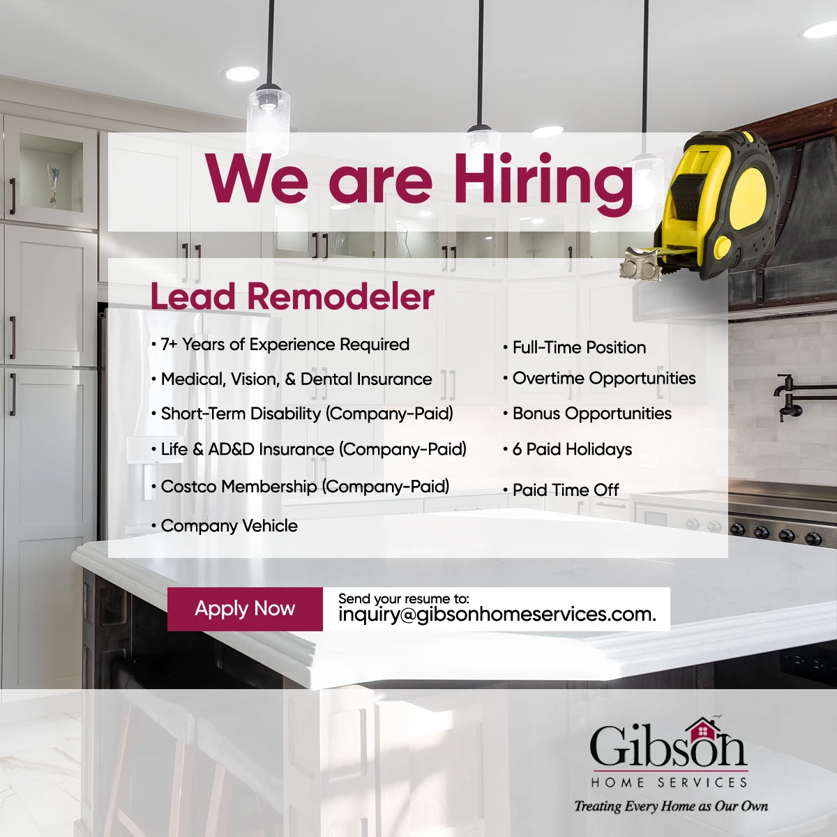 Gibson Lead Remodeler